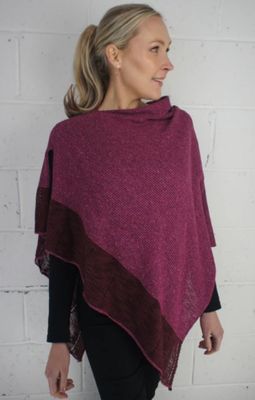 Mallow Cape Silk Linen and Cotton