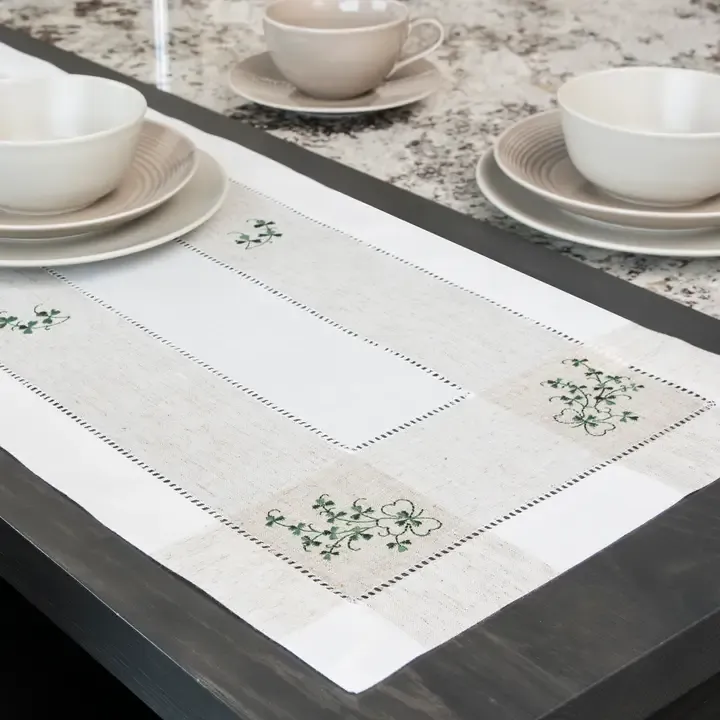 Kinsale Shamrock Table Runner