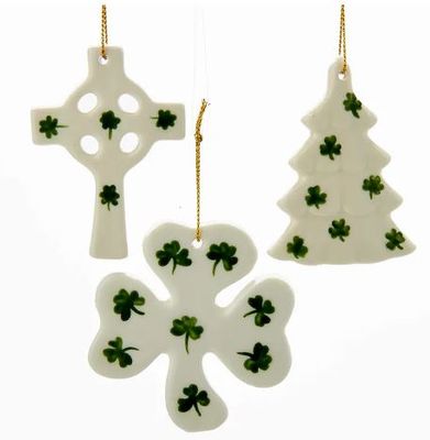 Porcelain Irish Ornament
