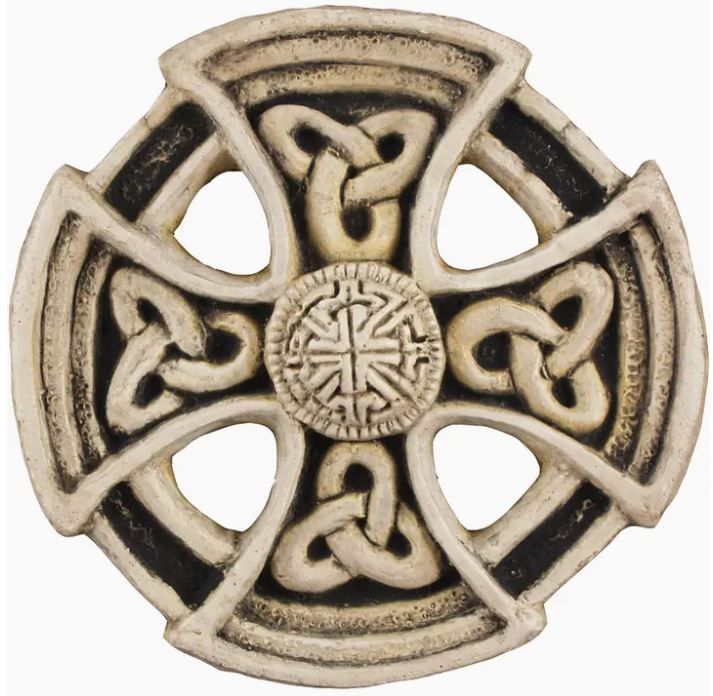 St. Columba Wheel Wall Cross