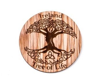 Oak Coaster Tree of Life