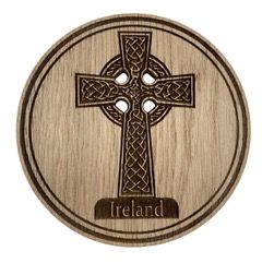 Oak Coaster High Cross