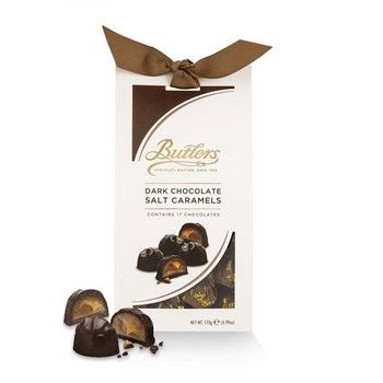 Butlers Dark Chocolate Salt Caramels Taper Box