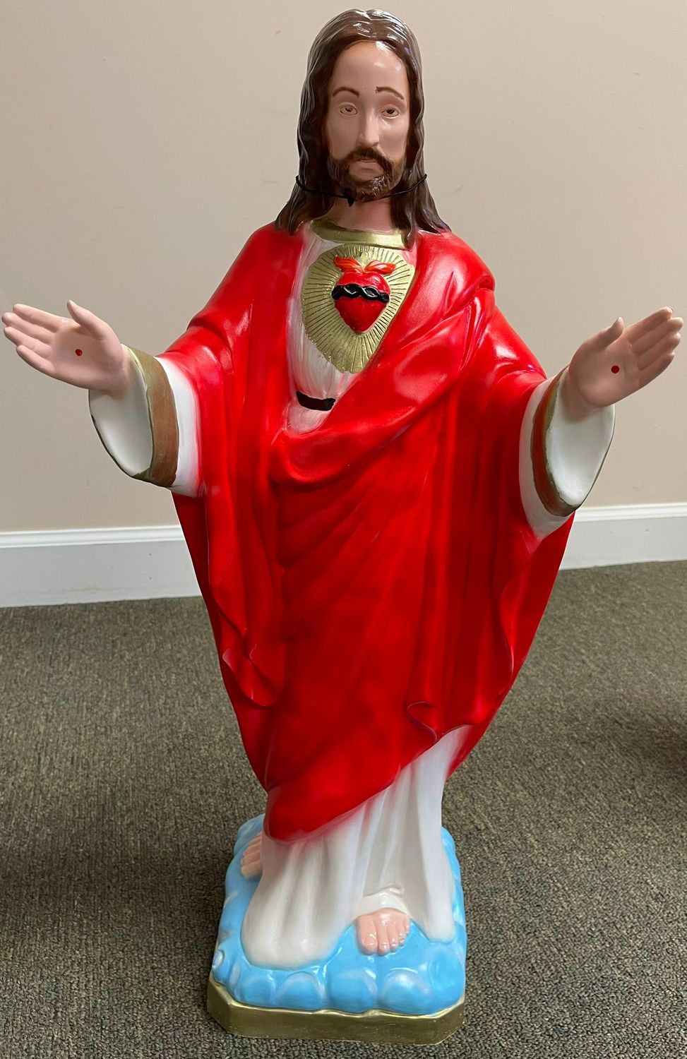 24&quot; Blessing Sacred Heart of Jesus- Full Color