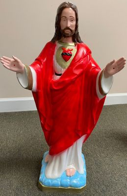 24&quot; Blessing Sacred Heart of Jesus- Full Color