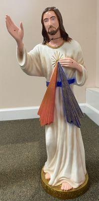 24&quot; Divine Mercy Statue- Full Color