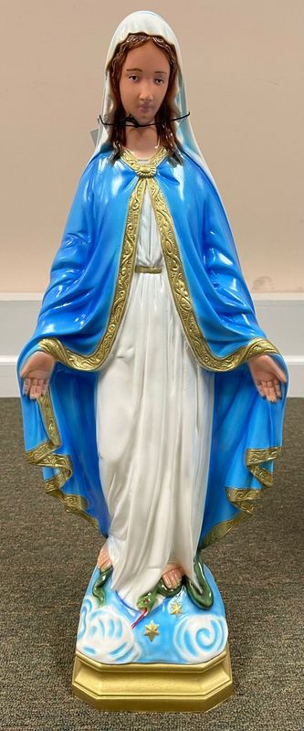 24&quot; Our Lady of Grace Statue- Full Color