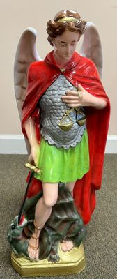 24&quot; St. Michael Statue- Full Color