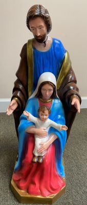 24&quot; Holy Family Statue- Full Color