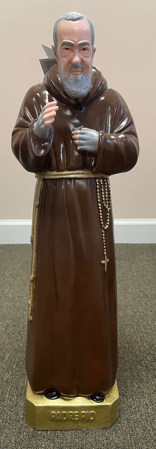 24&quot; Padre Pio Statue- Full Color