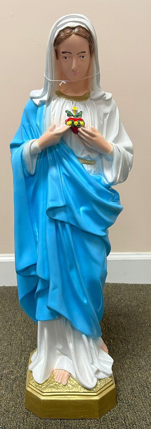 24&quot; Immaculate Heart of Mary Statue- Full Color