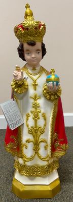 24&quot; Infant of Prague Statue- Full Color