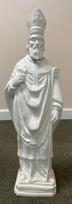 24&quot; St. Patrick Statue- White Disc.