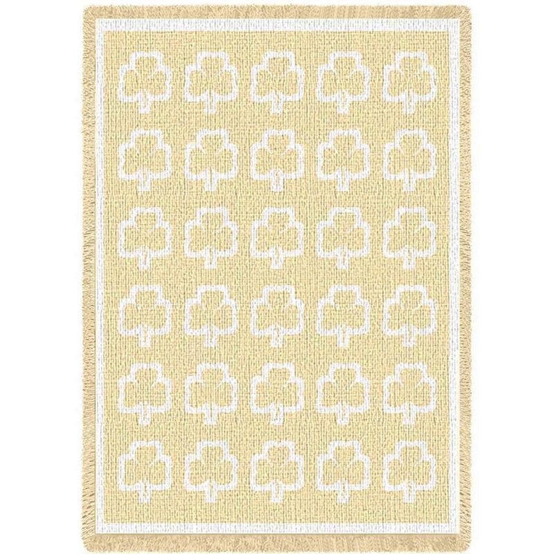 Shamrock Natural Blanket