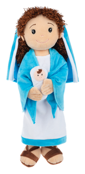 Mother Mary w/ Baby Jesus Doll