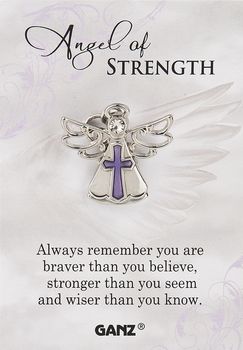 Angel of Strength Pin