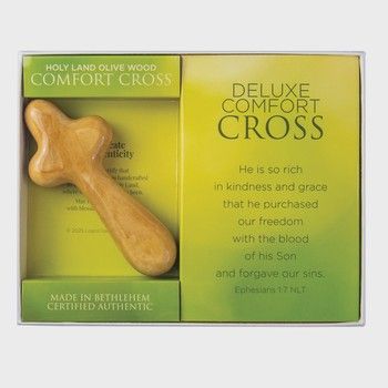 Olive Wood Medium Deluxe Comfort Cross