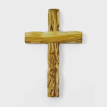 Holy Land Olive Wood Wall Cross - Medium