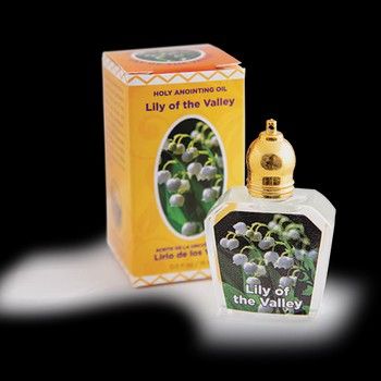 Lily of the Valley Holy Land Anointing Oil from Israel, 1/2 oz Roller Bottle from Jerusalem, Locally Sourced Essences