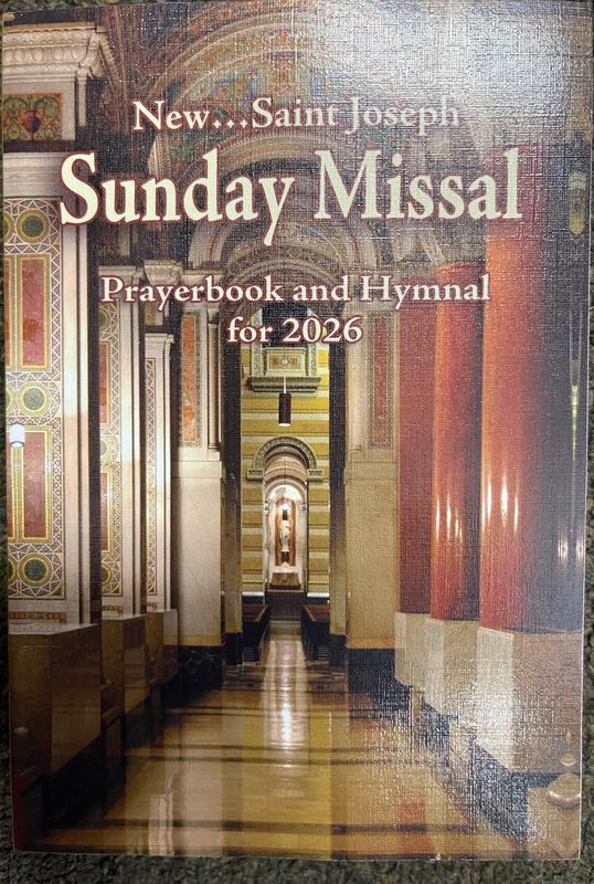 2026 St. Joseph Annual Sunday Missal