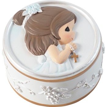 Faith Is The Light That Guides You Girl Rosary Box with Rosary