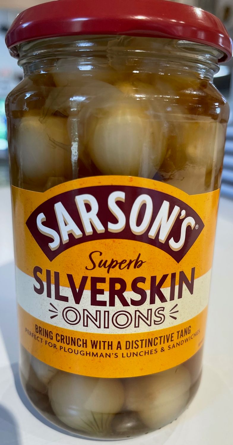Sarsons Silverskin Onions