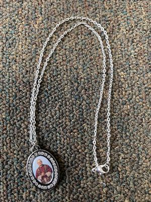1.25" Necklace with Pope Leo XIV 1.25" Necklace with Pope Leo XIV