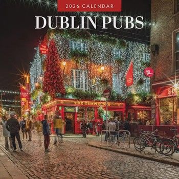Dublin Pubs 2026 Monthly Wall Calendar