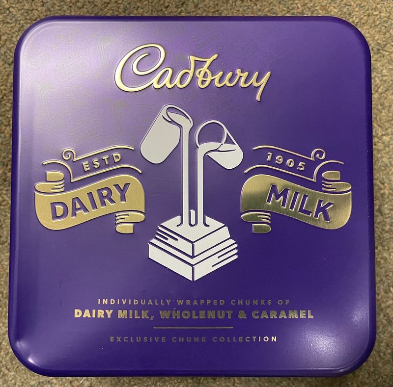 Dairy Milk Mixed Chunk Tin Dairy Milk Mixed Chunk Tin