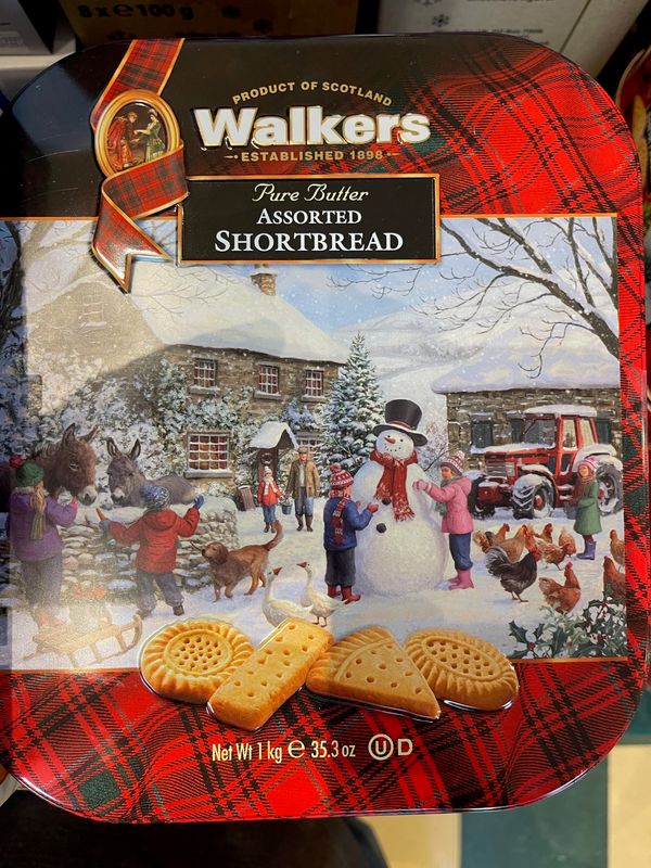 Walkers Shortbread Tin Walkers Shortbread Tin