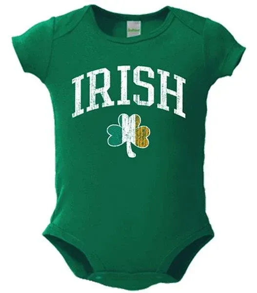 Baby Irish Shamrock Onesie
