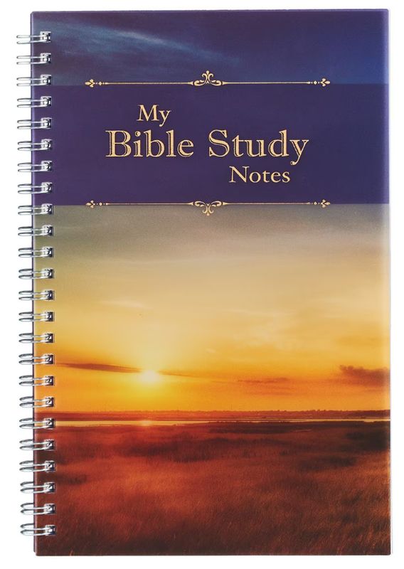My Bible Study Notes Notebook