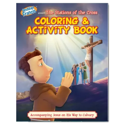 Coloring Book: The Stations of the Cross