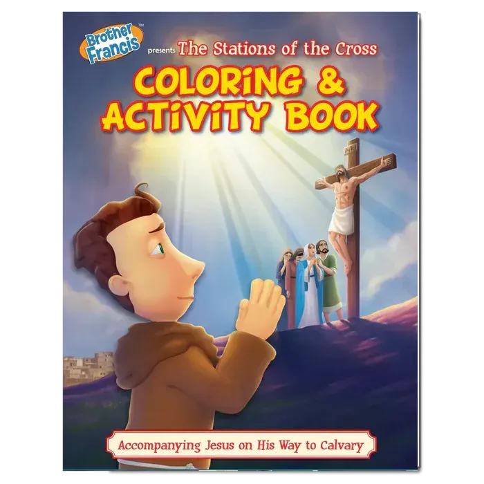Coloring Book: The Stations of the Cross