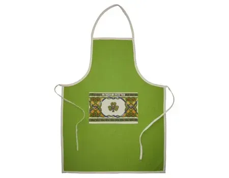 Shamrock Apron With Pocket