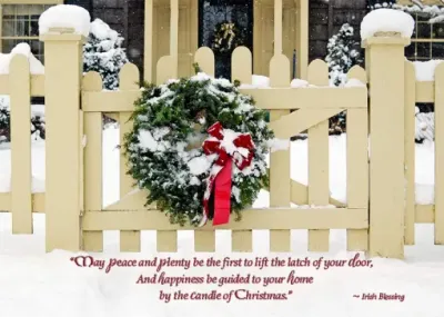 Irish Boxed Christmas Cards - Wee Gate