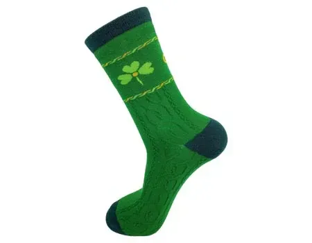 Shamrocks Green Socks Shamrocks Green Socks