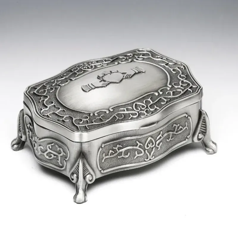 Mullingar Pewter Claddagh Jewelry Box Large