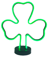 12" LED Shamrock Neon Light 12" LED Shamrock Neon Light