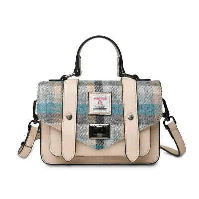 Harris Tweed® Mini Satchel- Islander Tartan Harris Tweed® Mini Satchel- Islander Tartan
