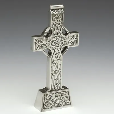 Mullingar Pewter Standing Celtic Cross Mullingar Pewter Standing Celtic Cross