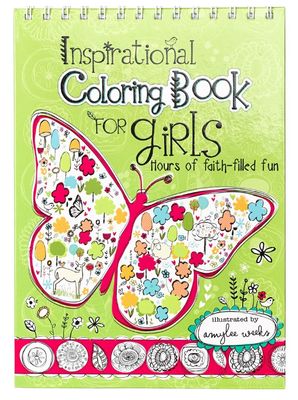 Inspirational Coloring Book for Girls