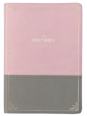 King James Version Bible Super Giant Pink Gray Disc.