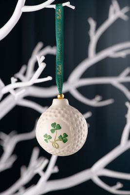 Belleek Golf Ball Ornament Belleek Golf Ball Ornament