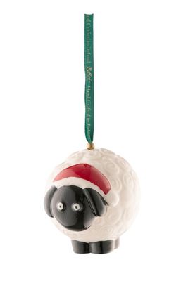 Belleek Sheep Ornament