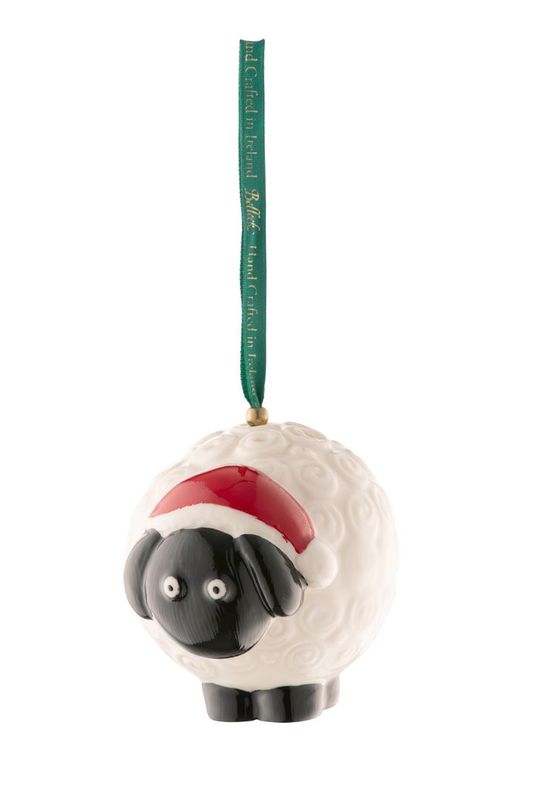 Belleek Sheep Ornament