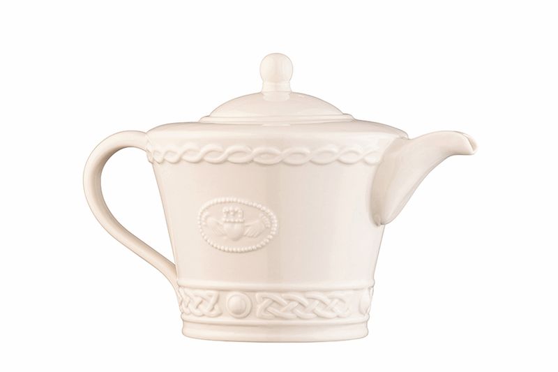 Belleek Claddagh Large Beverage Pot