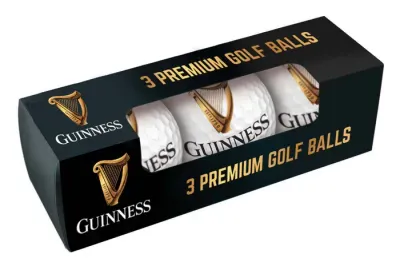 Guinness® Contemporary 3 Pack Golf Balls