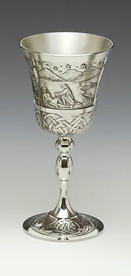 Mullingar Pewter Mythical Irish Goblet- Na Fianna, Disc.