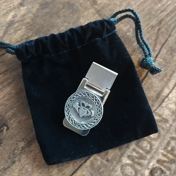 Mullingar Pewter Claddagh Money Clip